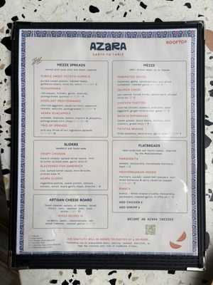 Menu photo 2 Azara Atlanta, GA Menu photo 2 Azara Atlanta, GA