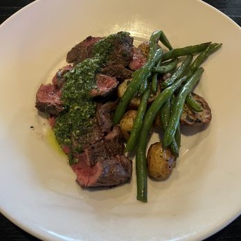 Blueprint on 3rd - Steak with chimicurri, roasted potatoes - American Near Me - Birmingham, Alabama
