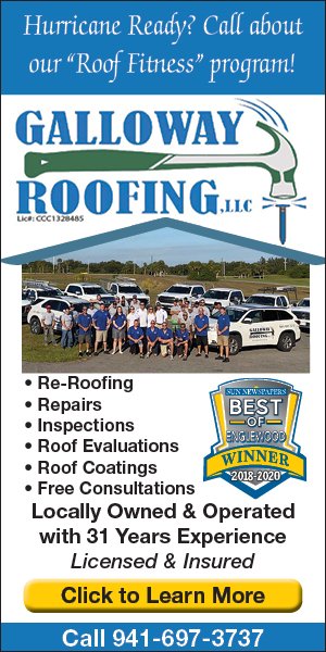 Slide of Galloway Roofing