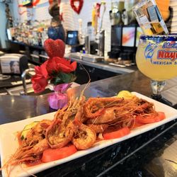 Marisqueria Nayarit - Langostinos and plancha margarita