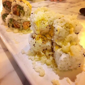 Chihiro Sushi & Bar - Close up of the spicy tuna and crazy rolls - Sushi Bars Near Me - Euless, Texas