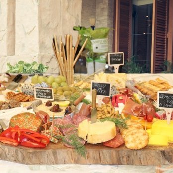 Fussy Caterer Creations - Beautiful LIVE EDGE and marble charcuterie boards... - Caterers Near Me