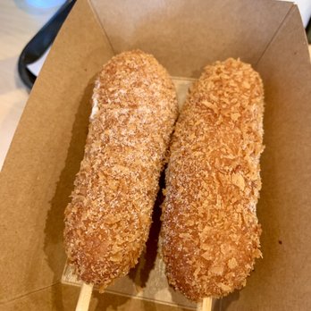 ChungChun - Sul Bing Su - Mozzarella hot dog - Desserts Near Me - Katy, Texas ChungChun - Sul Bing Su - Mozzarella hot dog - Desserts Near Me - Katy, Texas