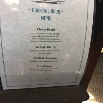 The Ice Plant - Cocktail hour menu - Cocktail Bars Near Me - St. Augustine, Florida