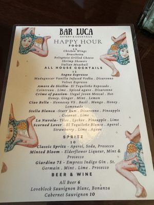 Menu photo 4 Bar Luca Miami Beach, FL Menu photo 4 Bar Luca Miami Beach, FL