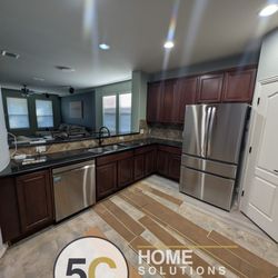 5C Home Solutions - Kitchen Update in Lake Dallas - Before