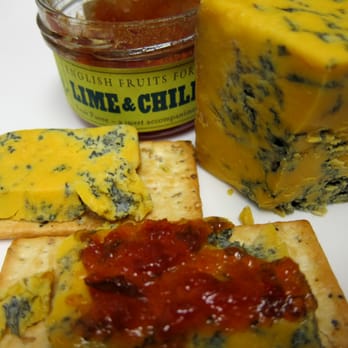 Chris' Cheesmonger - Shropshire Blue: Crumbly but creamy and rich. Slightly sharp and tangy. - Cheese Shops Near Me - Toronto, Ontario Chris' Cheesmonger - Shropshire Blue: Crumbly but creamy and rich. Slightly sharp and tangy. - Cheese Shops Near Me - Toronto, Ontario