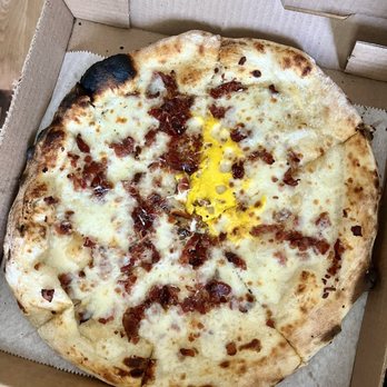 Fabrica Pizza - Carbonara pizza - Salad Near Me - Tampa, Florida Fabrica Pizza - Carbonara pizza - Salad Near Me - Tampa, Florida