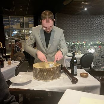 Alla Famiglia - Cacio e Pepe preparation - Italian Near Me - Pittsburgh, Pennsylvania