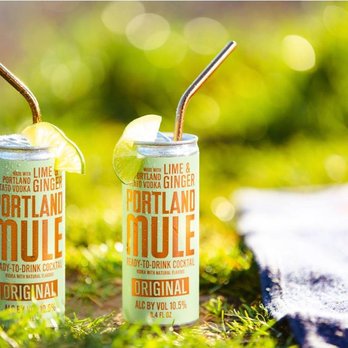 Eastside Distilling - two cans of portland mule - Distilleries Near Me Eastside Distilling - two cans of portland mule - Distilleries Near Me
