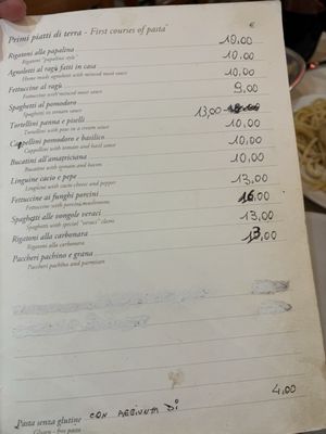 Menu photo 2 Osteria dei Pontefici Rome, RM Menu photo 2 Osteria dei Pontefici Rome, RM