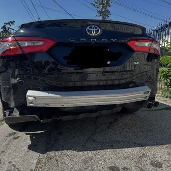 ER Body Shop - Rear and damage before repairs - Body Shops Near Me - Lynwood, California ER Body Shop - Rear and damage before repairs - Body Shops Near Me - Lynwood, California