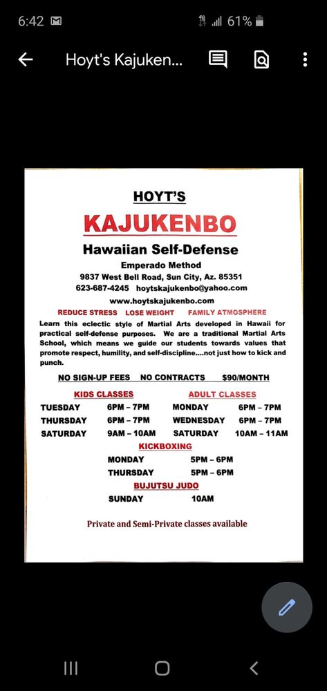 Hoyt's Kajukenbo Logo
