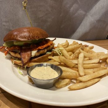 Good Liquid Brewing - The rooster- chicken sandwich - Breweries Near Me - Sarasota, Florida Good Liquid Brewing - The rooster- chicken sandwich - Breweries Near Me - Sarasota, Florida