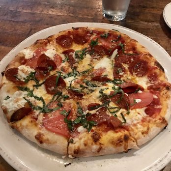 M Italian - Margherita pizza with pepperoni!! - Diners Near Me - Chagrin Falls, Ohio M Italian - Margherita pizza with pepperoni!! - Diners Near Me - Chagrin Falls, Ohio