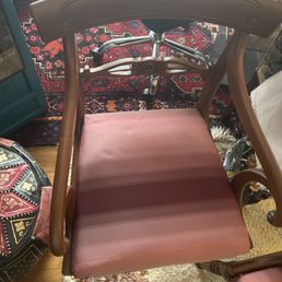 Refinished chair. Refinished chair.