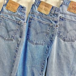 Betteraged - Vintage denim such as Levi's, lee, and wrangler.