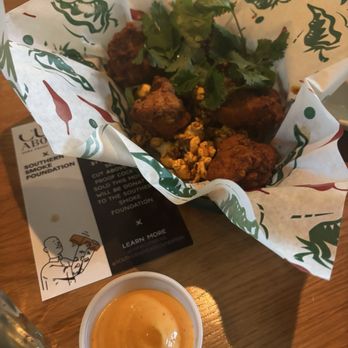 The Toasted Coconut - Popcorn Chicken - New American Near Me - Houston, Texas The Toasted Coconut - Popcorn Chicken - New American Near Me - Houston, Texas