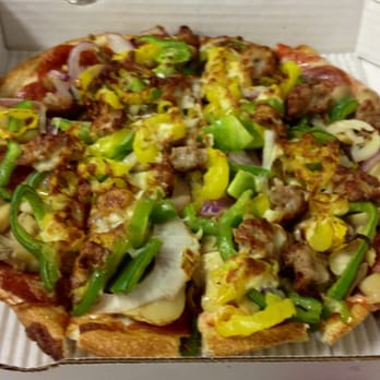 Sparano's Pizza - 10" Heavy Duty straight out of the oven. - Pizza Near Me - Columbus, Ohio Sparano's Pizza - 10" Heavy Duty straight out of the oven. - Pizza Near Me - Columbus, Ohio