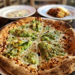 Forno Osteria & Bar Montgomery - Zucchini Blossom pizza