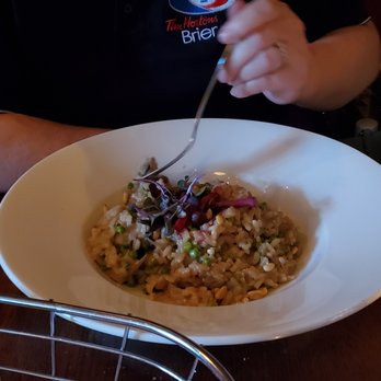 Black Dog Tavern - Mushroom Risotto - French Near Me - Kingston, Ontario