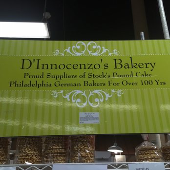 D'Innocenzo's Bakery - Bakery sign in the Wayne Farmer's Market - Bakeries Near Me - Wayne, Pennsylvania