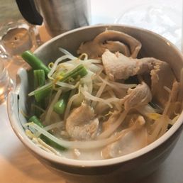 Thai spice coconut soup