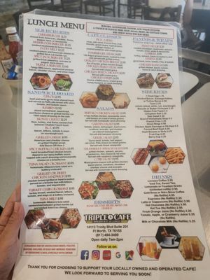 Menu photo 4 Triple A Cafe Fort Worth, TX Menu photo 4 Triple A Cafe Fort Worth, TX