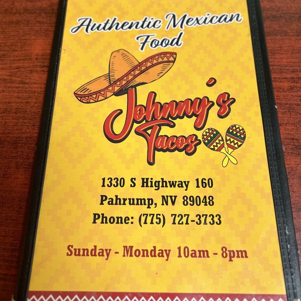 Johnnys Taco Shop - Menu - Mexican Near Me - Pahrump, Nevada Johnnys Taco Shop - Menu - Mexican Near Me - Pahrump, Nevada
