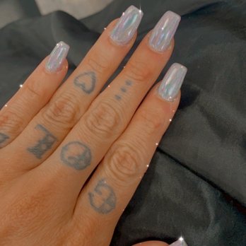Pro Nails & Spa - Lavender Holographic coffin nails - Nail Salons Near Me - Costa Mesa, California Pro Nails & Spa - Lavender Holographic coffin nails - Nail Salons Near Me - Costa Mesa, California