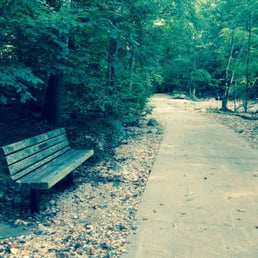Paved sidewalk trail