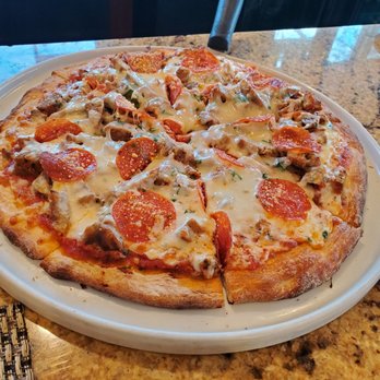 Banchetto Restaurant  - Meat lovers pizza - Italian Near Me - Nanuet, New York