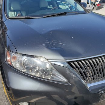 JL Dent Removal - BEFORE - Mobile Dent Repair Near Me