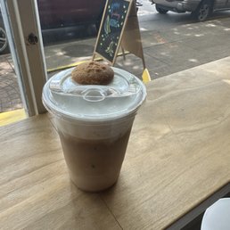 Seasonal banana pudding latte Seasonal banana pudding latte