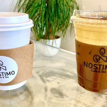 Nostimo Cafe & Tea - Ube Latte with Oat Milk and Iced Egg Cream Latte - Coffee & Tea Near Me - Westminster, California Nostimo Cafe & Tea - Ube Latte with Oat Milk and Iced Egg Cream Latte - Coffee & Tea Near Me - Westminster, California