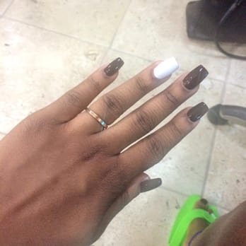 Q Nails & Spa - full set fill, cut and polish change. perfect job - Nail Salons Near Me - Washington, DC, District of Columbia