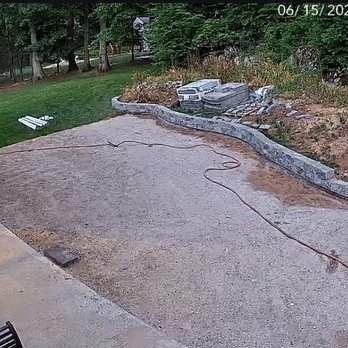 Benn's Masonry LLC - During. Workers were very polite and cleaned up after each day on the job - Masonry/Concrete Near Me - Southbury, Connecticut