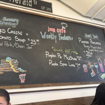 Jam Cafe - Special board - Breakfast & Brunch Near Me - North Vancouver, British Columbia