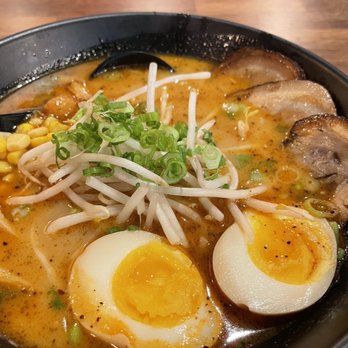 Ramen 101 - Black garlic ramen 8.5/10 - Barbeque Near Me - Rancho Cordova, California