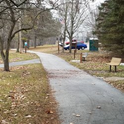 Willis Van DeVanter Park - Plenty of benches and a few dedications along the way