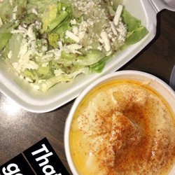 Pita Gourmet - Hommos, Greek Salad
