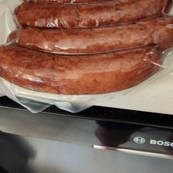 A different smoaked sausage.