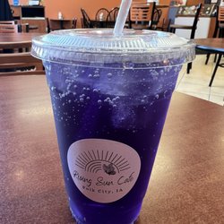 Rising Sun Cafe - Purple Haze energy drink, delicious