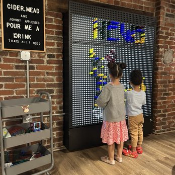 Threadbare Cider House - Kids corner - sooo perfect! - Pizza Near Me - Pittsburgh, Pennsylvania