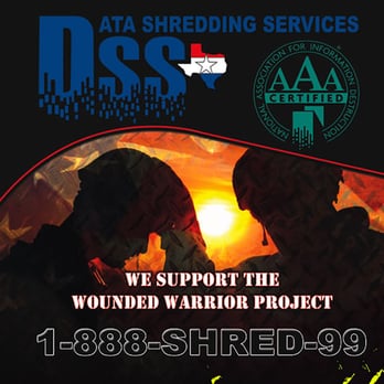 Data Shredding Services - Data Shredding Services is a proud supporter of the Wounded Warrior Project! - Shredding Services Near Me - Houston, Texas Data Shredding Services - Data Shredding Services is a proud supporter of the Wounded Warrior Project! - Shredding Services Near Me - Houston, Texas