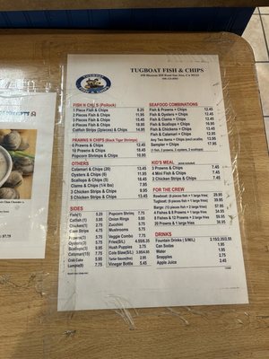 Menu photo 4 Tugboat Fish and Chips San Jose, CA Menu photo 4 Tugboat Fish and Chips San Jose, CA