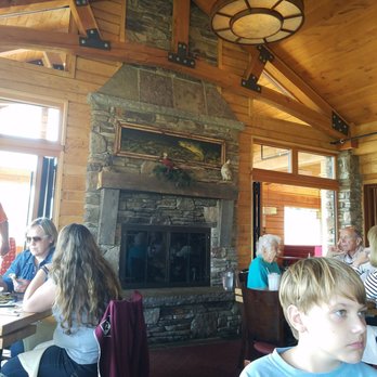 Apache Trout Grill - Fireplace in maim room - New American Near Me - Traverse City, Michigan