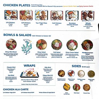 Dizzy Bird - Menu - Chicken Shop Near Me - Mission Viejo, California Dizzy Bird - Menu - Chicken Shop Near Me - Mission Viejo, California