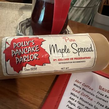 Polly's Pancake Parlor - This is the single best condiment I've ever eaten.  I'm sorry mayonnaise. The tribe has spoken. - Breakfast & Brunch Near Me - Sugar Hill, New Hampshire