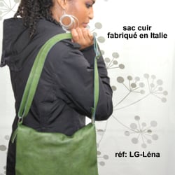 Sophie Sacs - Sac cuir made in Italie. 6 couleurs différentes. 49 Euros